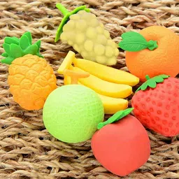 VR Creatives 12 Piece Eraser Fruit image 3