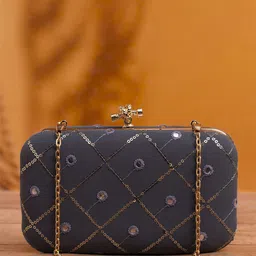 ARTKLIM Embroidered Box Clutch-picture-25