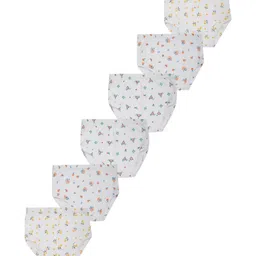 VIRUKSHAM Boys Pack Of 6 Printed Cotton Mid-Rise Inner Elastic Hipster Briefs-picture-55