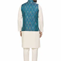 WELL TEX Men Regular Kurta with Pyjamas image 3
