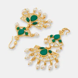 Forever Glam by Pantaloons Geometric Drop Earrings image 3