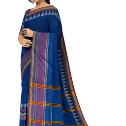 Saree star Woven Design Zari Pure Cotton Taant Sarees image 4