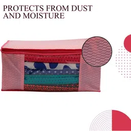 AMAK INC Pink Fabric Multi-Utility Wardrobe Organisers image 2