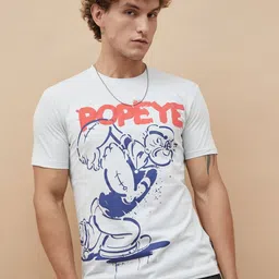 Fame Forever by Lifestyle Men Graphic Printed Round Neck Cotton T-shirt-image-65