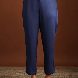 JAYPORE Women Slim Fit Trousers-picture-30