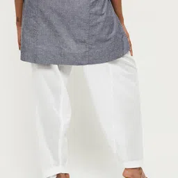max Cotton Blend Solid Patiala image 4