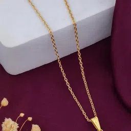 SZN Gold-Plated Star Shaped Pendent With Chain-picture-35