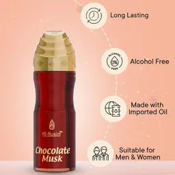 Al-Nuaim Chocolate Musk Alcohol Free Attar- 20 ml image 5