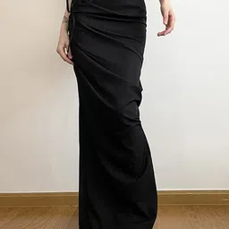 KPOP Straight Maxi Skirts-picture-30