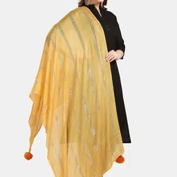 Fabme Pack Of 2 Striped Dupattas image 2