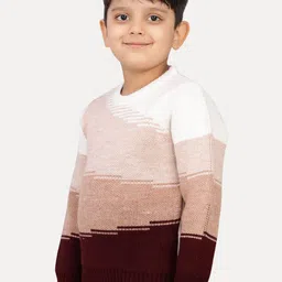 JoE Hazel Boys Colourblocked Casual Pullover image 4