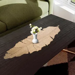 Dakshya Industries Beige Textured Table Runner image 4