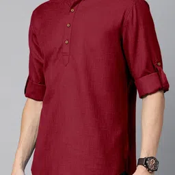ZELINCO Men Thread Work Kurta-picture-21
