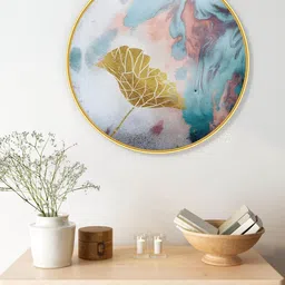 Livin'luxe Multicoloured MDF Other Wall Paintings image 5