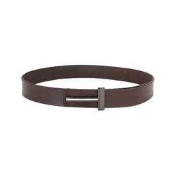 Style Shoes Men Solid Leather Belt image 2