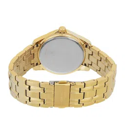 GUESS Women Embellished Dial & Stainless Steel Bracelet Style Straps Analogue Watch U0403L2M image 3