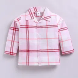 Clt.s Unisex Kids Checked Night suit image 2