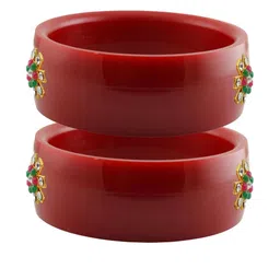Vidhya Kangan Women Red Bangle-picture-48