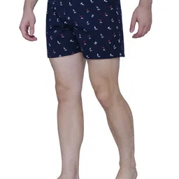 RENZ Men Printed Pure Cotton Boxers RBX1010_M image 3
