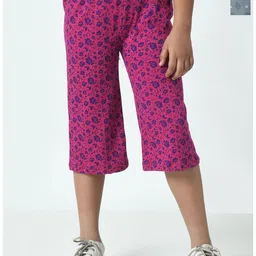 BAESD Girls Pack Of 2 Printed Cotton Capris-picture-20