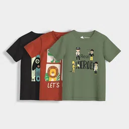 Orange Sugar Kids 3 Printed Applique T-shirt image 5