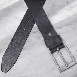 Provogue Men Textured Leather Formal Belt image 3