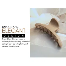 DIVASTRI Women Set of 4 Claw Clip image 5