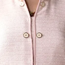 Lakshita Women Fleece Tailored Jacket with Embroidered image 3