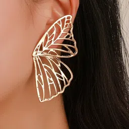 Celestique Korean Butterfly Shaped Studs image 5