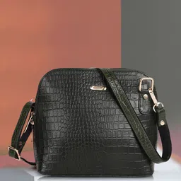 SPOTIC Women Leather Sling Bag With Detachable Sling Strap-picture-29