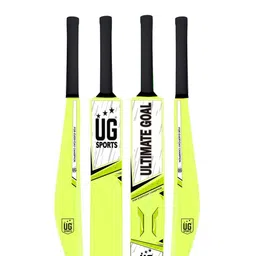 UG SPORTS Plastic Cricket Bat With UV Artwork & Soft Cushion Grip-picture-20