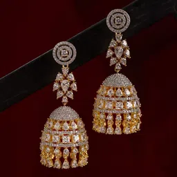 Voylla Contemporary Jhumkas Earrings image 1