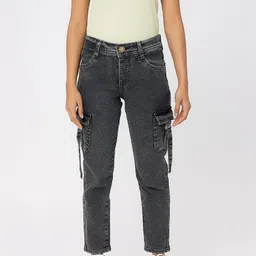 BAESD Girls Regular Fit Mid-Rise Light Fade Jeans-image-38