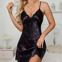 PHALIN Multi Satin Baby Dolls-picture-36