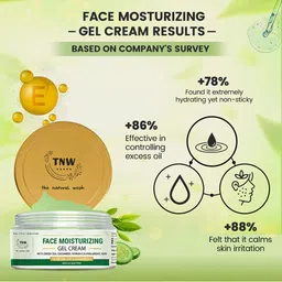 TNW the natural wash Set of Face Moisturizing Gel-Cream & De-Tan Face Pack - 50 g each image 5