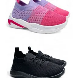 FABBMATE Unisex Kids Colourblocked Sneakers-picture-44