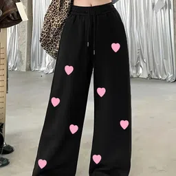 mimid Women Straight Fit Black Cotton Blend Trousers-picture-23