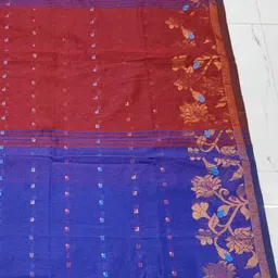 Saree star Ethnic Motif Woven Design Taant Sarees image 5
