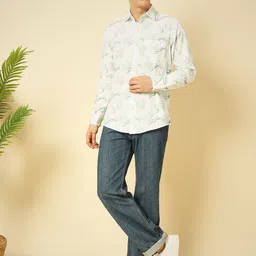 ENSPYR Men Opaque Printed Casual Shirt image 2