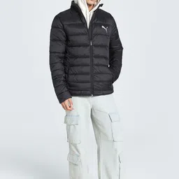 Puma Men Brand Logo Printed Slim Fit Long Sleeve Padded Puffer Jacket image 5