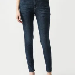 Kraus Jeans Women Skinny Fit High-Rise Light Fade Jeans-picture-16