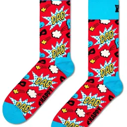Happy Socks Pattered Cotton Calf Length Socks image 3