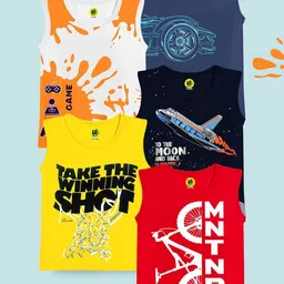 YK Boys 5 Printed Applique T-shirt-picture-13