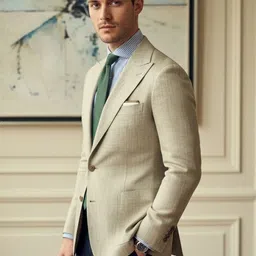 INVICTUS Notched Lapel Long Sleeves Single Breasted Blazer image 4