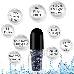 BEROMT Ice Skating (Reflective Blue)-216, 1.5ml image 5