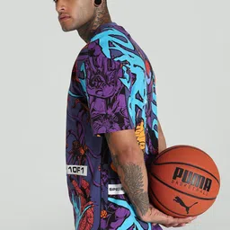 Puma Melo Phoenix All-over Print Men's Oversized Basketball Tee image 5