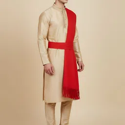 MUFFLY Men Woven Design Stole image 5