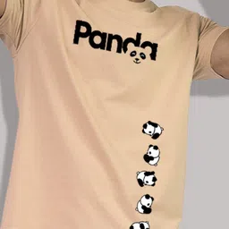 Greylongg Men Typography Printed Round Neck Cotton T-shirt image 2