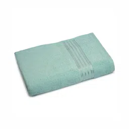 Himeya Blue & Beige 2 Pieces Pure Cotton 380 GSM Bath Towels image 4