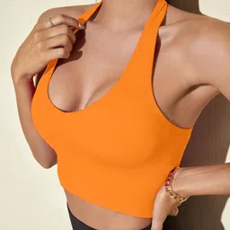CORSICA Halter Neck Crop Top image 4